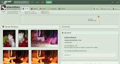 Desktop Screenshot of larkawolfstock.deviantart.com