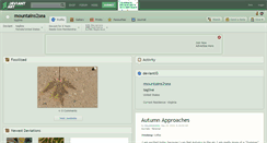 Desktop Screenshot of mountains2sea.deviantart.com