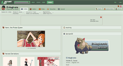 Desktop Screenshot of el-mugiwara.deviantart.com