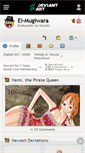 Mobile Screenshot of el-mugiwara.deviantart.com