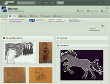 Tablet Screenshot of jaks-eco.deviantart.com