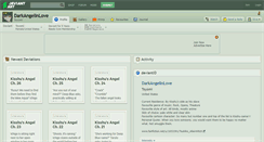 Desktop Screenshot of darkangelinlove.deviantart.com