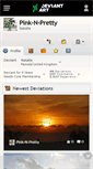 Mobile Screenshot of pink-n-pretty.deviantart.com