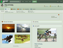 Tablet Screenshot of pink-n-pretty.deviantart.com