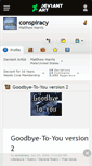 Mobile Screenshot of conspiracy.deviantart.com