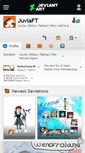 Mobile Screenshot of juviaft.deviantart.com