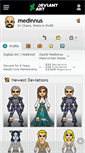 Mobile Screenshot of medinnus.deviantart.com