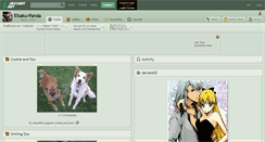 Desktop Screenshot of eisaku-panda.deviantart.com