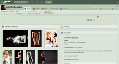 Desktop Screenshot of colorful-beauties.deviantart.com