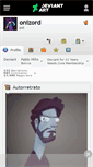 Mobile Screenshot of onizord.deviantart.com
