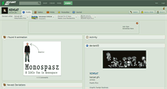 Desktop Screenshot of kensat.deviantart.com