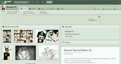 Desktop Screenshot of duncan-fc.deviantart.com