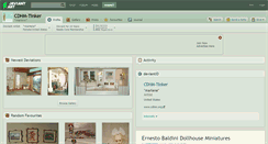Desktop Screenshot of cdhm-tinker.deviantart.com