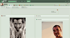 Desktop Screenshot of calvus.deviantart.com