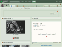 Tablet Screenshot of nageki.deviantart.com