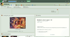Desktop Screenshot of keidensan.deviantart.com