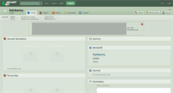 Desktop Screenshot of kainkenny.deviantart.com