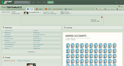 Desktop Screenshot of italktoomuch22.deviantart.com