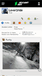 Mobile Screenshot of lover2ride.deviantart.com