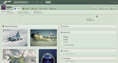 Desktop Screenshot of bazze.deviantart.com