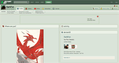 Desktop Screenshot of darkfon.deviantart.com