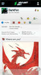 Mobile Screenshot of darkfon.deviantart.com