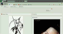 Desktop Screenshot of celticcry.deviantart.com