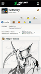 Mobile Screenshot of celticcry.deviantart.com