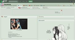 Desktop Screenshot of hannarukia.deviantart.com