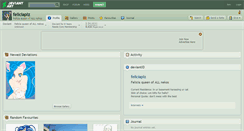 Desktop Screenshot of feliciaplz.deviantart.com