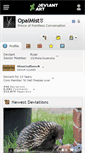 Mobile Screenshot of opalmist.deviantart.com
