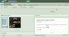 Desktop Screenshot of nintendowiiu.deviantart.com