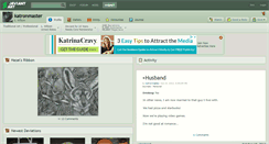 Desktop Screenshot of katronmaster.deviantart.com
