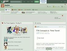 Tablet Screenshot of dra2k4.deviantart.com