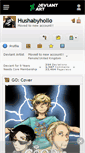 Mobile Screenshot of hushabyhollo.deviantart.com