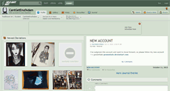 Desktop Screenshot of cantgetenufadam.deviantart.com