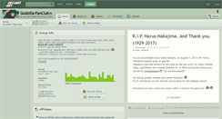 Desktop Screenshot of godzilla-fanclub.deviantart.com