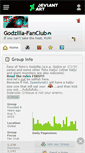 Mobile Screenshot of godzilla-fanclub.deviantart.com