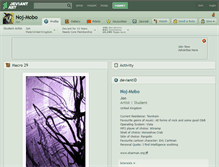 Tablet Screenshot of noj-mobo.deviantart.com