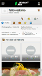 Mobile Screenshot of felloweskimo.deviantart.com