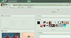 Desktop Screenshot of killcat.deviantart.com