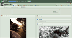 Desktop Screenshot of crooklyn2108.deviantart.com