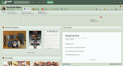 Desktop Screenshot of david-davidson.deviantart.com