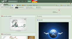 Desktop Screenshot of heyshiv.deviantart.com
