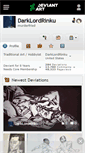 Mobile Screenshot of darklordrinku.deviantart.com