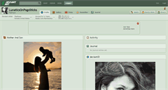 Desktop Screenshot of lunaticsonpogosticks.deviantart.com