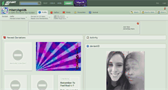 Desktop Screenshot of miseryisgold6.deviantart.com