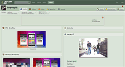 Desktop Screenshot of jumping4jc.deviantart.com