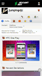 Mobile Screenshot of jumping4jc.deviantart.com