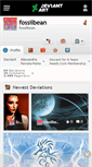 Mobile Screenshot of fossilbean.deviantart.com